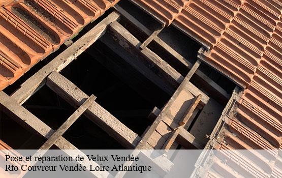 Pose et réparation de Velux 85 Vendée  Rto Couvreur Vendée Loire Atlantique -1