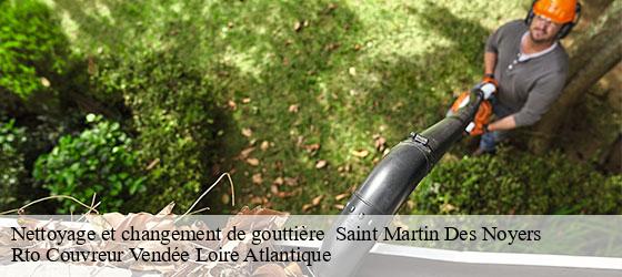 Nettoyage et changement de gouttière   saint-martin-des-noyers-85140 Rto Couvreur Vendée Loire Atlantique -4