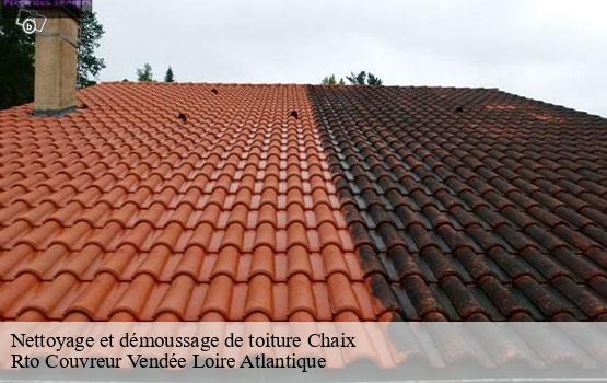 Nettoyage et démoussage de toiture  chaix-85200 Rto Couvreur Vendée Loire Atlantique -1