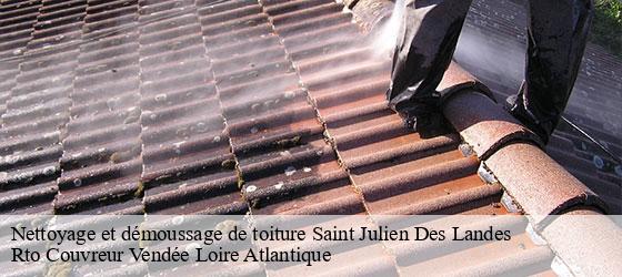 Nettoyage et démoussage de toiture  saint-julien-des-landes-85150 Rto Couvreur Vendée Loire Atlantique -4