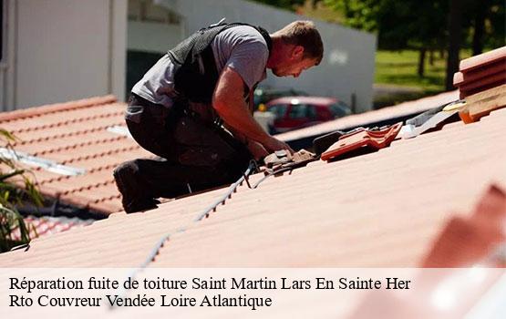 Réparation fuite de toiture  saint-martin-lars-en-sainte-her-85210 Rto Couvreur Vendée Loire Atlantique -10